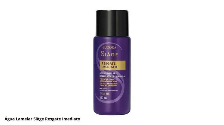 &Aacute;gua Lamelar Si&agrave;ge Resgate Imediato