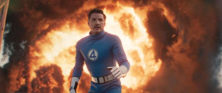O ator Pedro Pascal interpreta Reed Richards, o Sr. Fant&aacute;stico, em 'Quarteto Fant&aacute;stico'