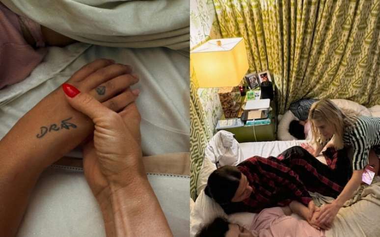 Atriz compartilhou seus &uacute;ltimos momentos ao lado de Preta