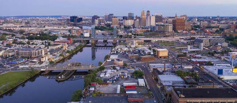 Em Newark, vivem muitos imigrantes brasileiros