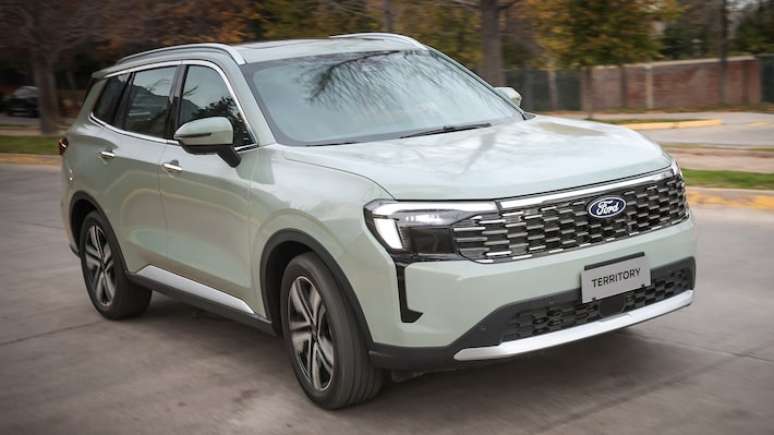Importado da China, Ford Territory 2026 chega com a dianteira redesenhada e mais conte&uacute;dos de s&eacute;rie