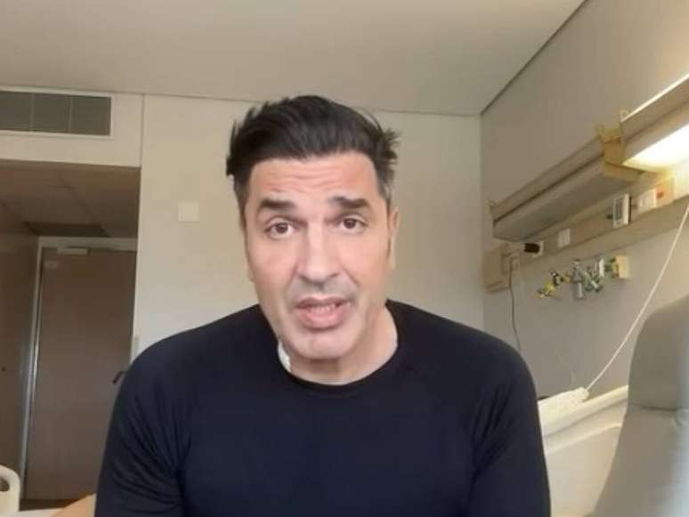 Edu Guedes is sincere in talking about his health Edu Guedes is sincere in talking about his health