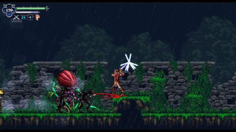 Comandos do herói são rígidos e lentos
