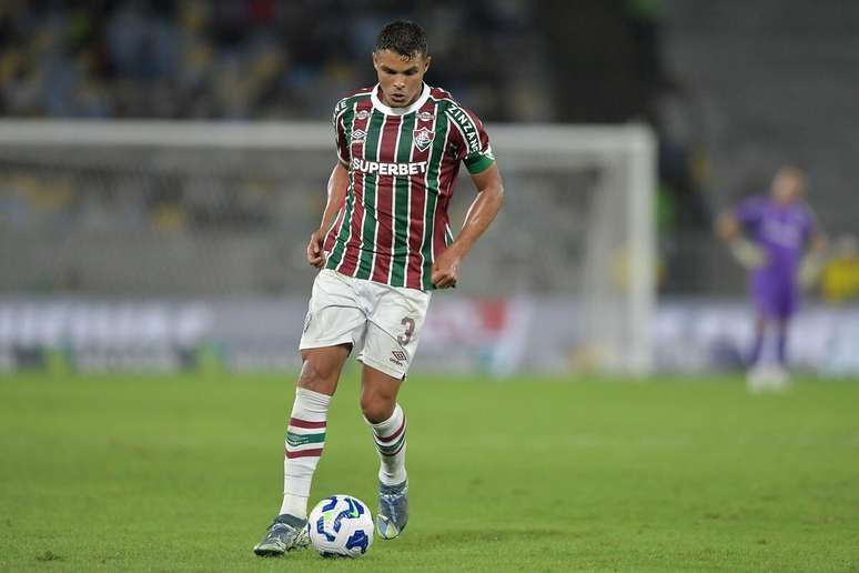 Thiago Silva (Fluminense) durante jogo contra o Cruzeiro, no dia 17.07.2025 