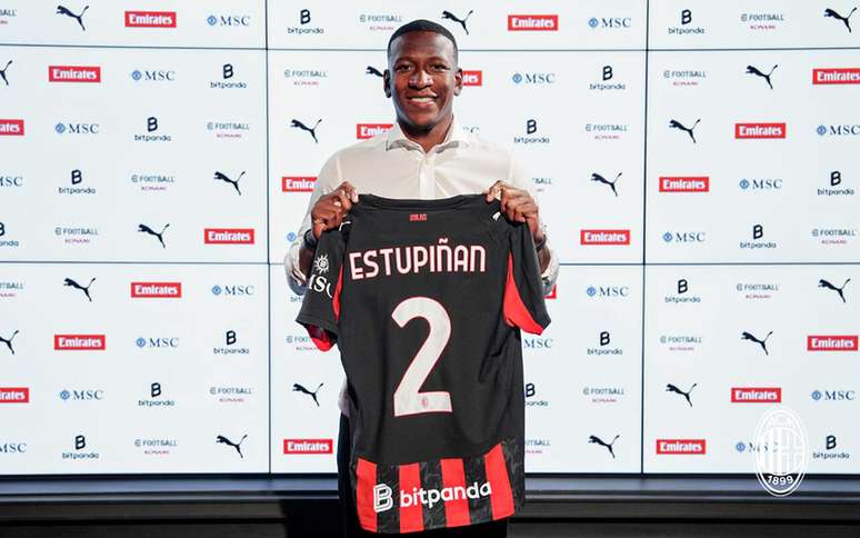 Estupi&ntilde;an vai vestir a camisa 2 do Milan nesta temporada &ndash;