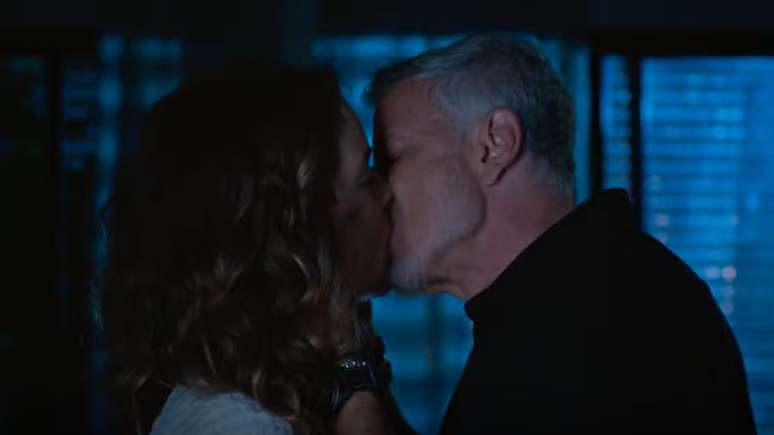 Beijo de Jaques e Filipa