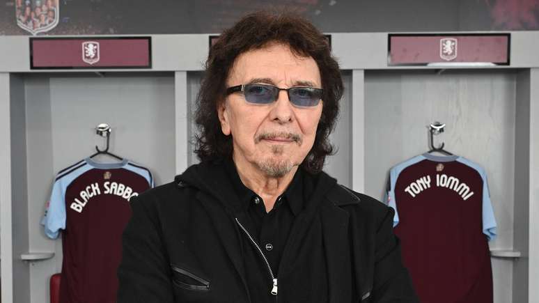 Tony Iommi, guitarrista do Black Sabbath, em 2025 -