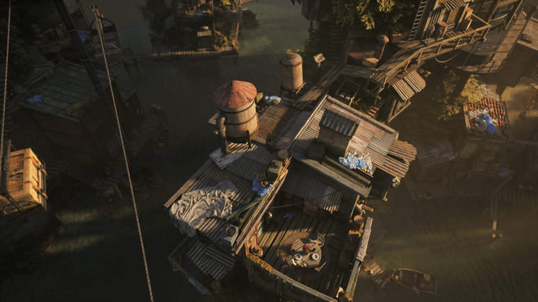 Cenários pelos quais passamos ao longo das fases possuem visuais caprichados