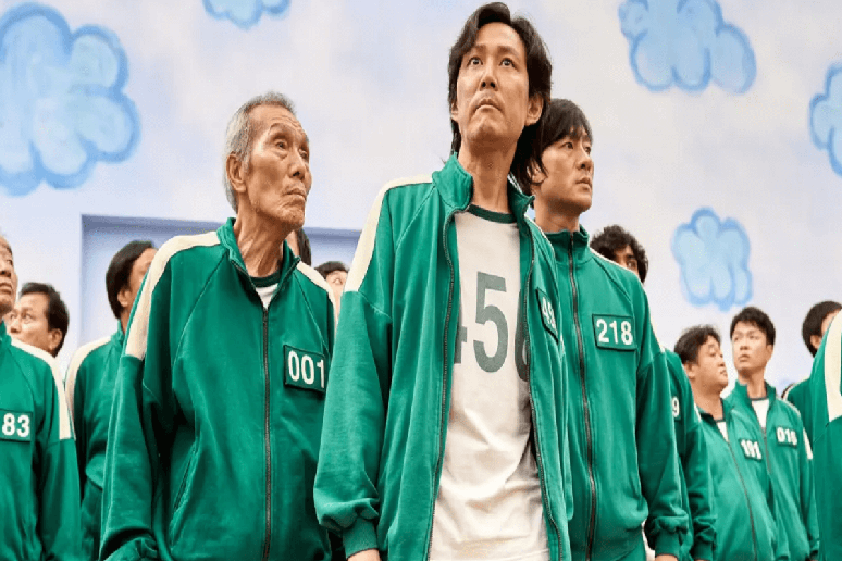 Em “Round 6”, Seong Gi-hun aceita participar de um jogo brutal por um prêmio em dinheiro 