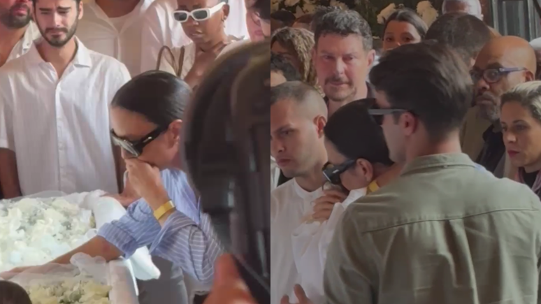 Ivete Sangalo se emociona ao se despedir de Preta Gil