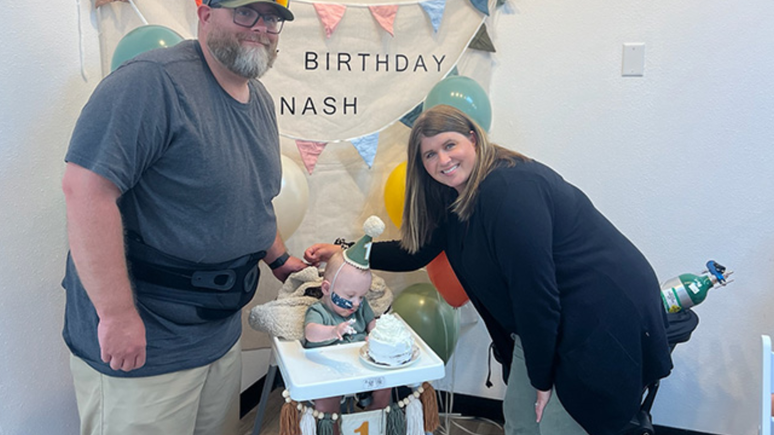 The most premature child in the world celebrates 1 year after being born with only 280 g; Look how it is