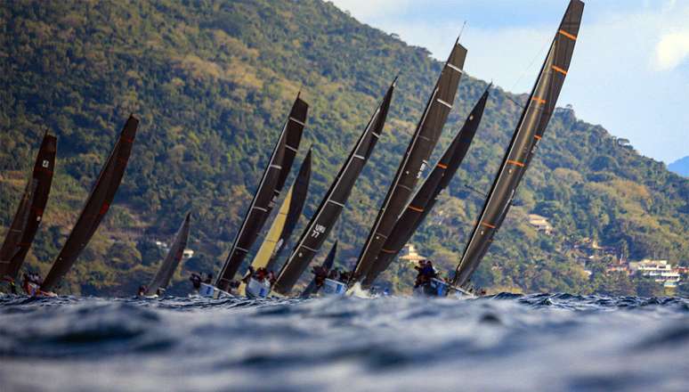 Regatas em Ilhabela. Foto: Neto Ilhabela | FOTOP