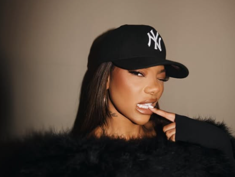 Ludmilla com look pré-show Foto: Reprodução/Instagram)