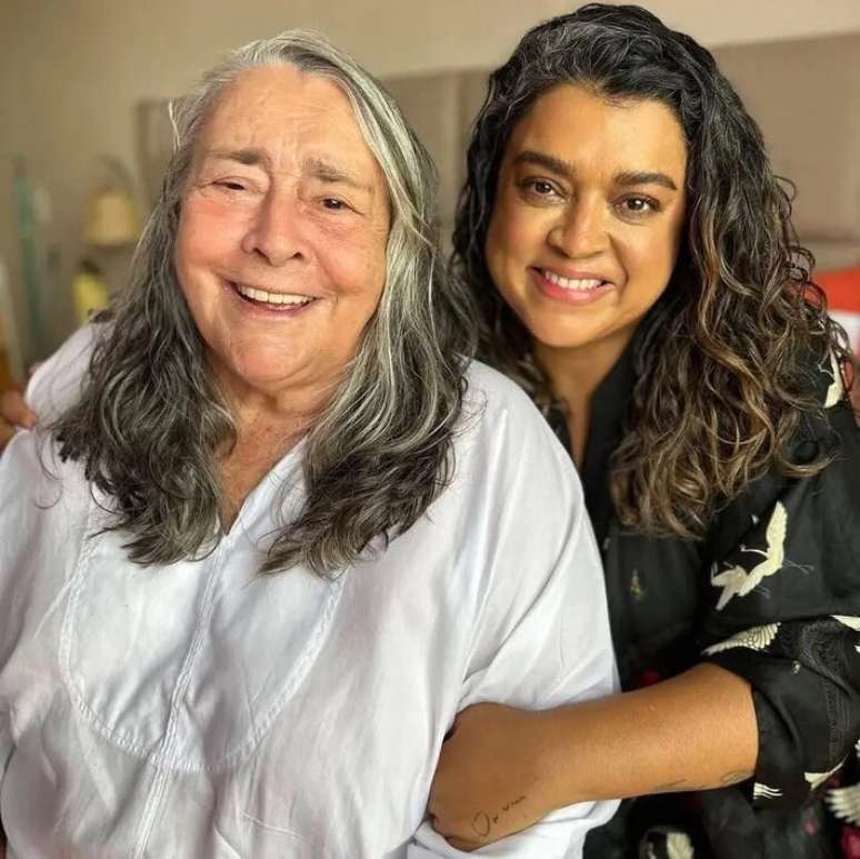 Who is Preta Gil’s mother, who has already inspired the music and appeared with Gilberto Gil to the funeral of his daughter
