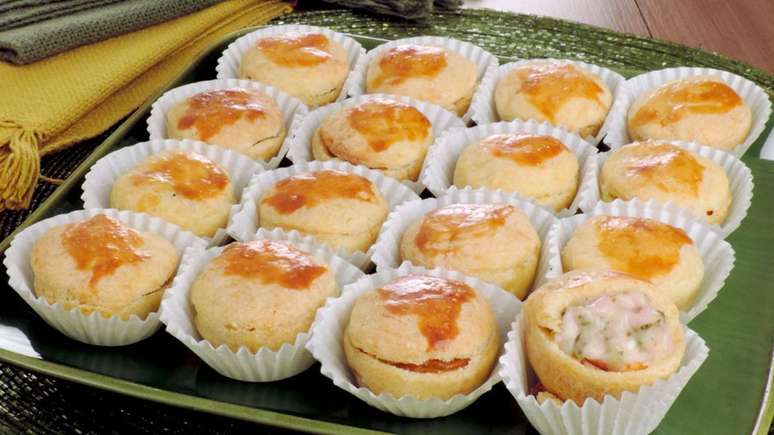 Paddinha ham and cheese: prepare 50 units simultaneously