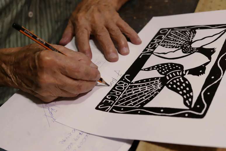 A year without J. Borges, the artist who painted the North -est