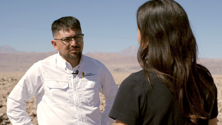 Para Sergio Cubillos, sua comunidade n&atilde;o deve servir de moeda de troca