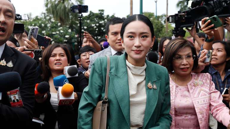 The Thai Prime Minister of the Lake Shinawatra was suspended in early July The Thai Prime Minister of the Lake Shinawatra was suspended in early July