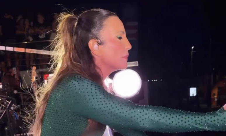 Ivete Sangalo cries when he remembered prete Gil during a show: “He was ruffled, confusion and shouting”