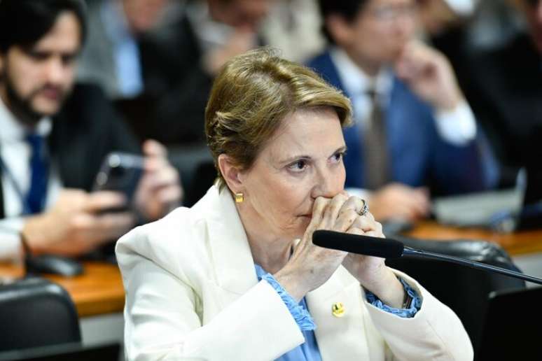 A senadora Tereza Cristina participa da delegação de políticos brasileiros que viajou a Washington para tentar destravar as negociações comerciais entre Brasil e Estados Unidos