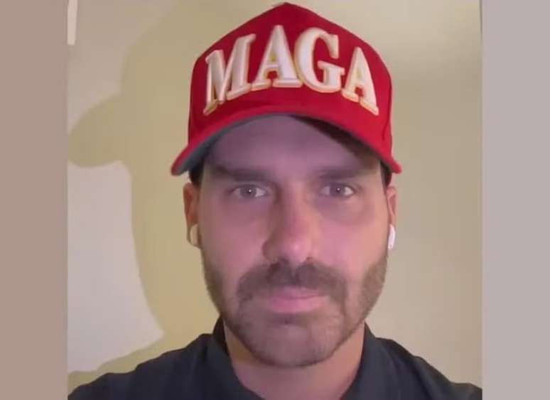Deputado Eduardo Bolsonaro (PL-SP) está nos Estados Unidos desde março
