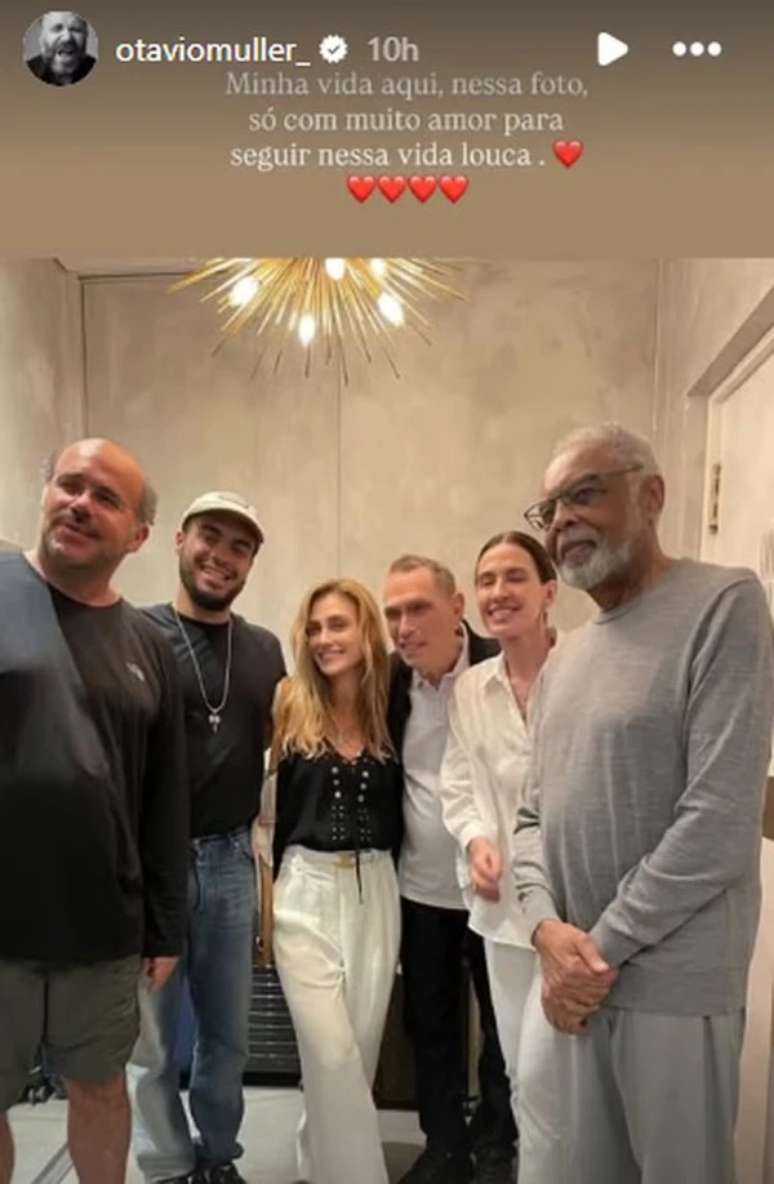 Stories do Instagram de Ot&aacute;vio M&uuml;ller