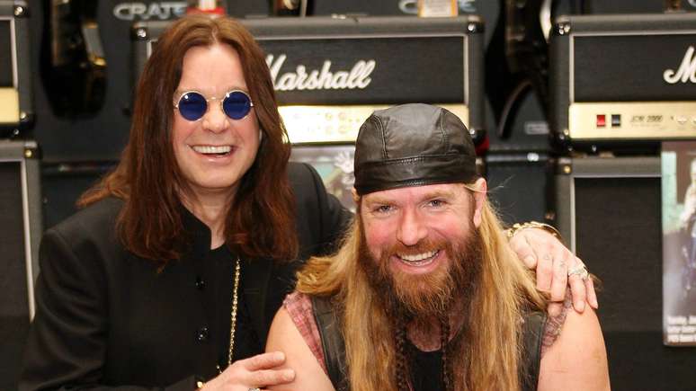 Ozzy Osbourne e Zakk Wylde em 2006 