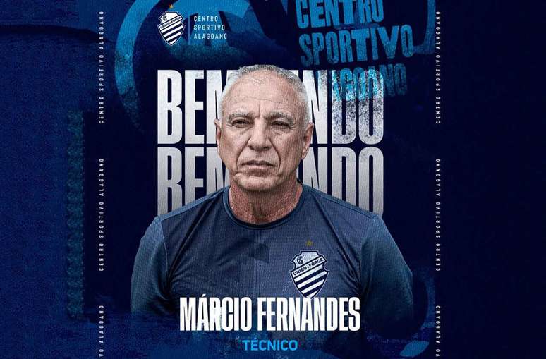 M&aacute;rcio Fernandes far&aacute; reestreia pelo CSA contra o Vasco &ndash;