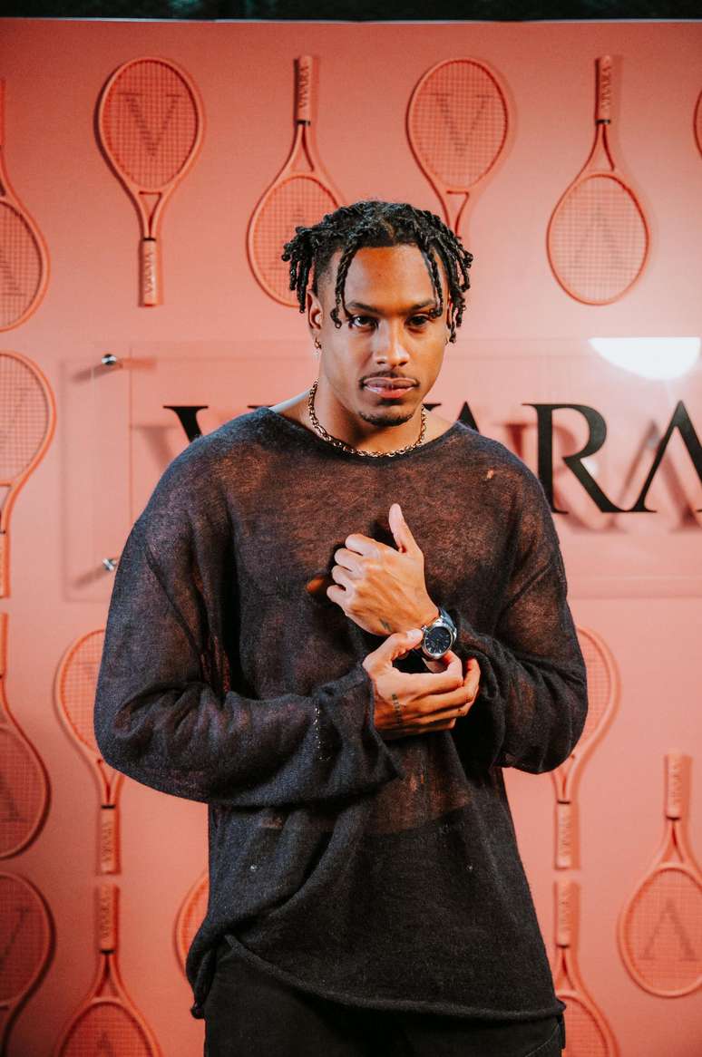 Paulo Andr&eacute; em evento da Vivara