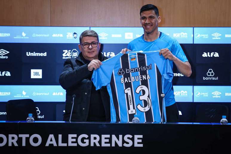 Balbuena utilizar&aacute; a camisa 13 no Gr&ecirc;mio