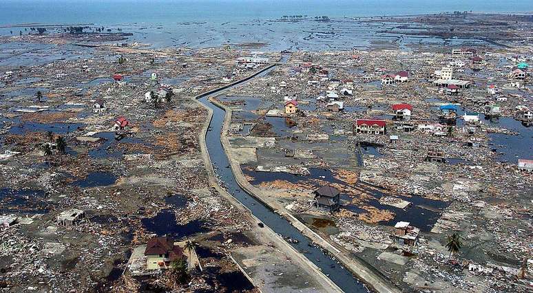 A destrui&ccedil;&atilde;o causada em 2004 fez com que fosse desenvolvido um sistema internacional de alerta precoce para tsunamis