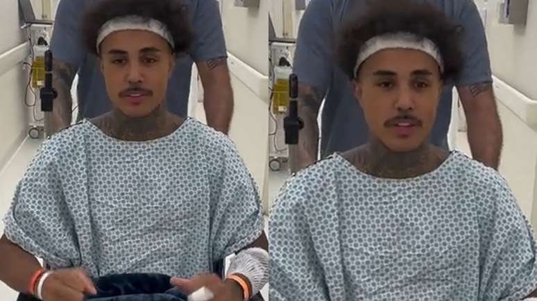 Mc Livinho celebrates the maximum of intensive care after making a pierced lung in the event of an accident: “Thank you” Mc Livinho celebrates the maximum of intensive care after making a pierced lung in the event of an accident: “Thank you”