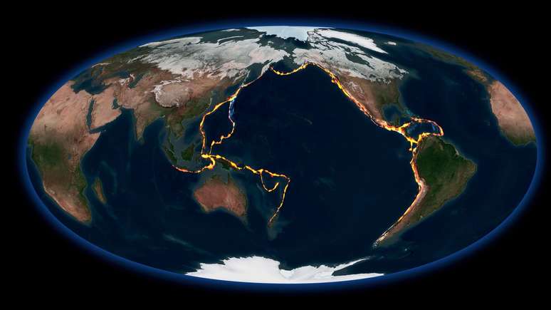What is the Pacific Fire Club and why do 90% of the world’s earthquakes occur in this area?