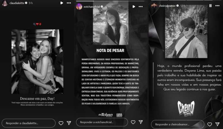 Artistas baianos prestam homenagens e lamentam a morte de Dayana Bezerra