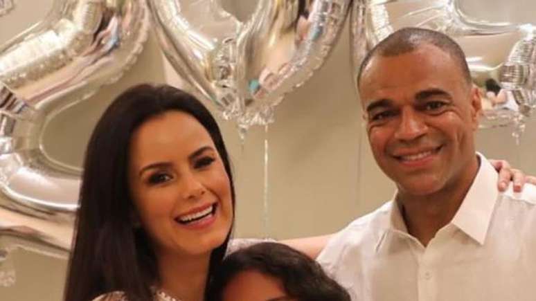 Luciele Camargo e Denilson