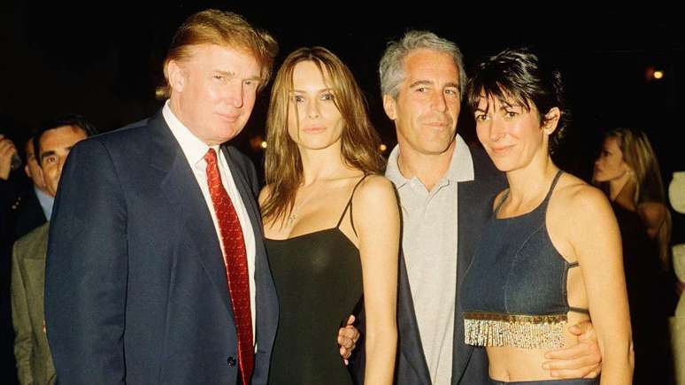 Trump já declarou que conhecia Epstein, mas que eles deixaram de se falar em 2004