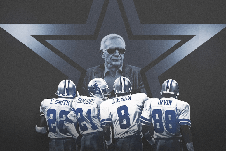 O documentário “Jerry Jones e seus Cowboys” mostra a ascensão do Dallas Cowboys nos anos 90 