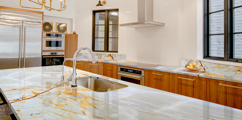 Rochas brasileiras s&atilde;o usadas principalmente em bancadas de cozinha americanas