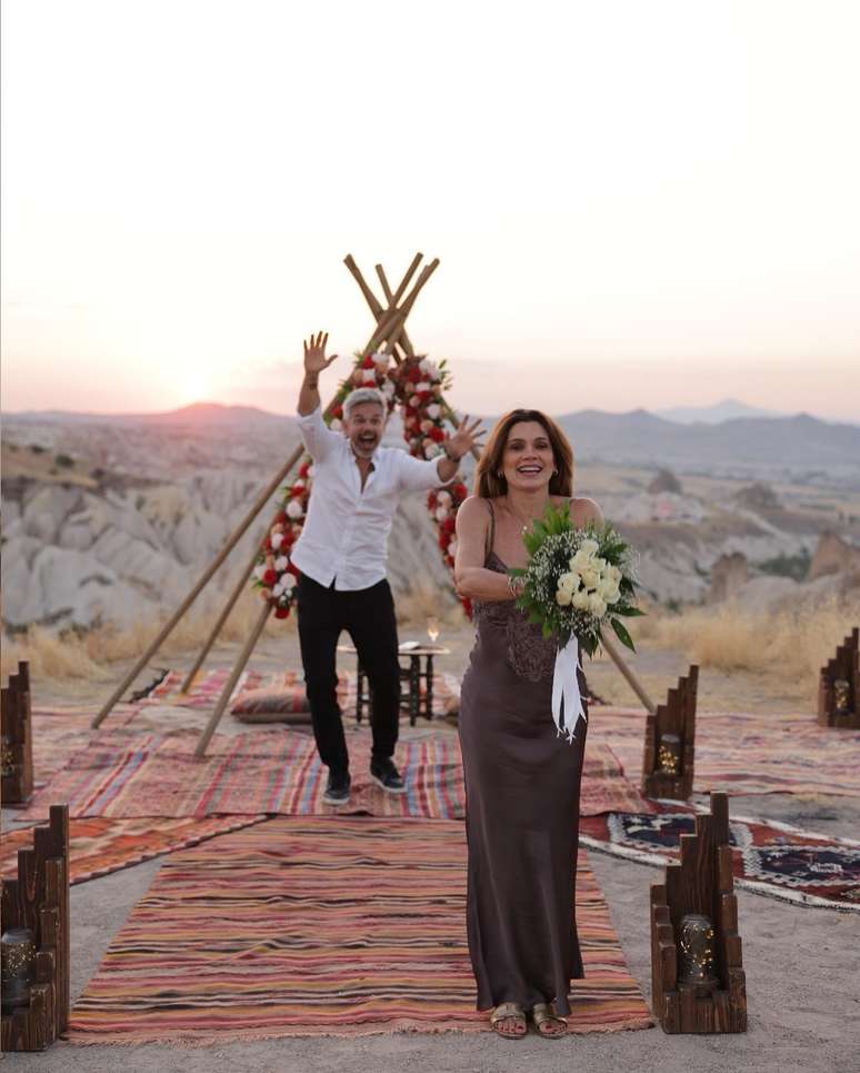 Flávia Alessandra e Otaviano Costa 