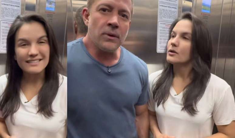 “He does not start on the first blow”: with his wife, Kyra Gracie, Malvino Salvador warns “simulation of aggression of the elevator” after a case of a woman beaten in Christmas