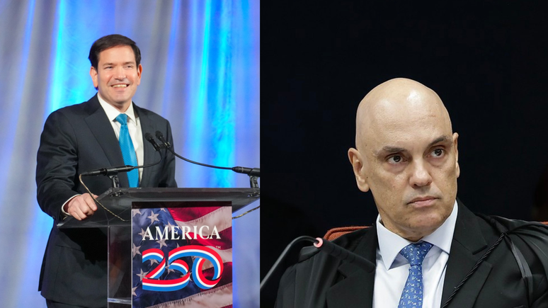 Marco Rubio diz que Moraes 'violou direitos humanos' 