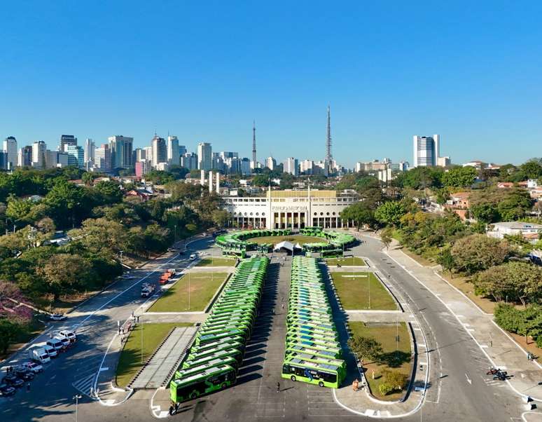 Novos ônibus elétricos em SP: prefeitura entregou mais 120 unidades nas últimas semanas