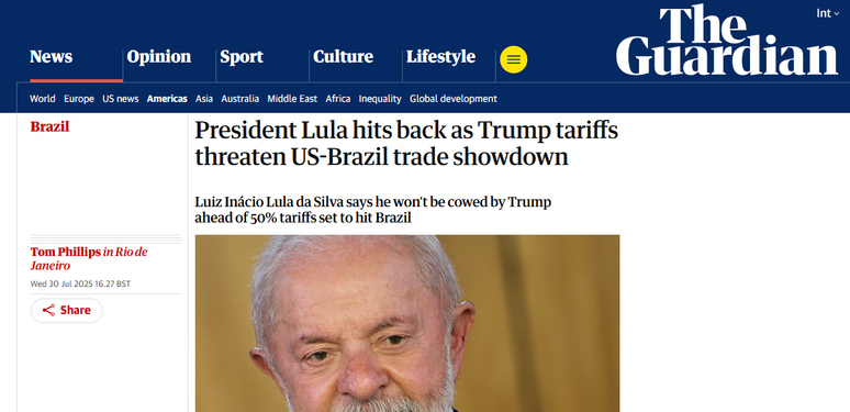 As medidas de Trump repercutiram nos principais jornais do mundo. 