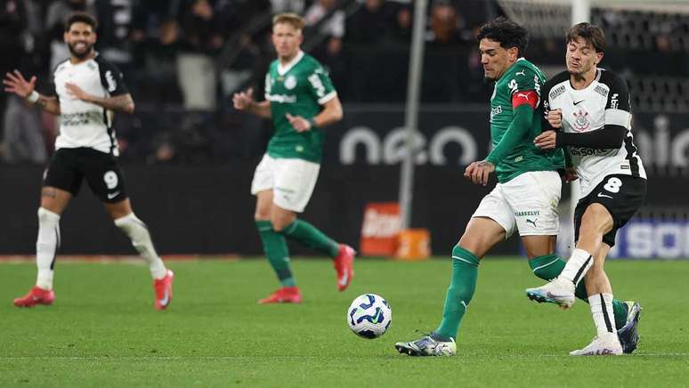Palmeiras perdeu para o Corinthians por 1 a 0 no jogo de ida das oitavas da Copa do Brasil &ndash;