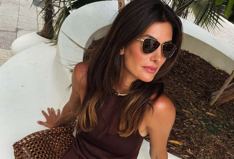 Rafa Justus, Fiorentino, Anitta and + increases the state of the brown dress