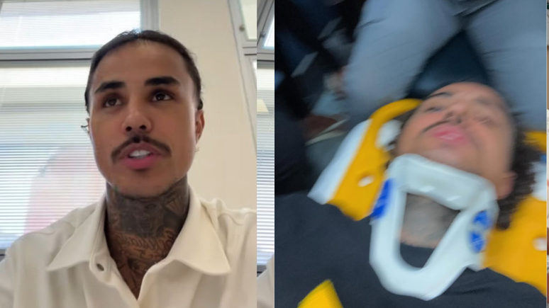 'Deus me deu uma nova oportunidade': MC Livinho se pronuncia após sofrer grave acidente