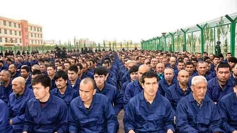 Lei Magnitsky foi aplicada contra autoridades chinesas que organizaram campos de concentra&ccedil;&atilde;o em Xinjiang (foto)