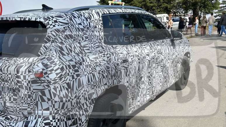 Novo Volkswagen Tiguan 2026 em testes no Brasil