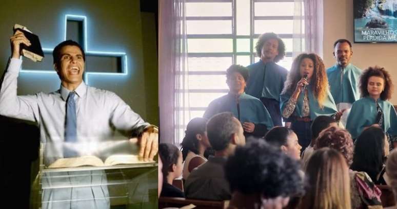 'Decadência' mostrou o pastor Mariel (Edson Celulari) como vilão enquanto Sol (Sheron Menezzes) era um bom exemplo do núcleo evangélico de 'Vai na Fé'