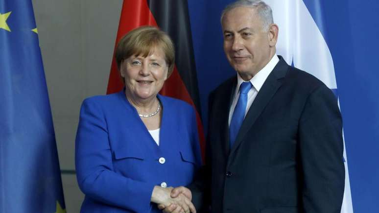 O governo da ex-chanceler Angela Merkel fez subir de n&iacute;vel o compromisso da Alemanha com o Estado de Israel